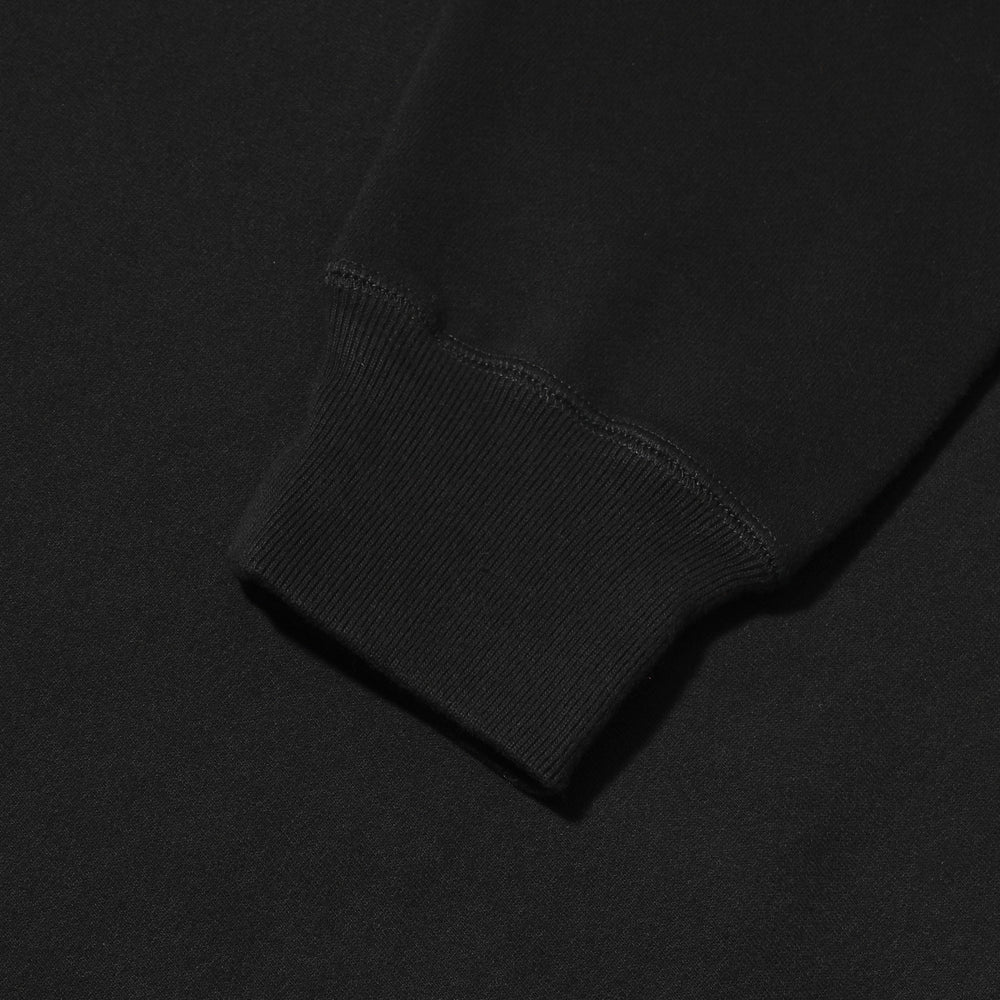 Fleece Hooded Sweatshirt - Black