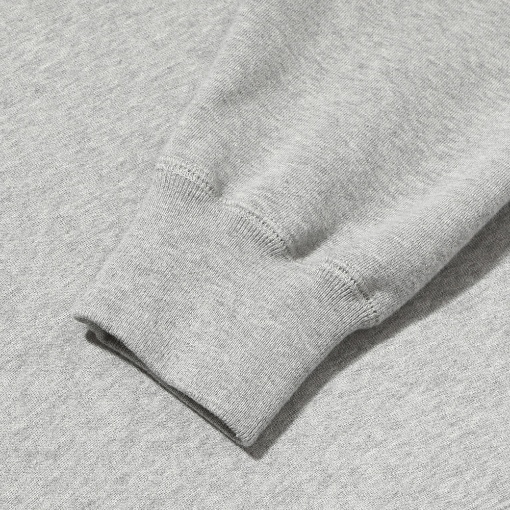 Fleece Hooded Sweatshirt - Grey Mix